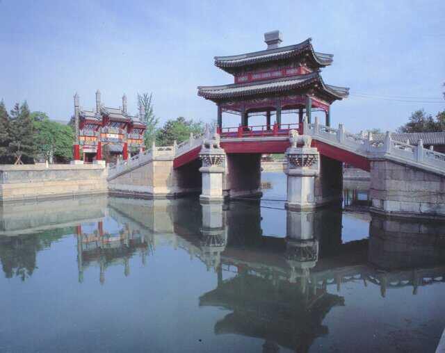 北京市颐和园荇桥